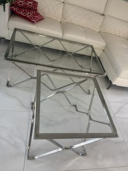 Set , Coffee Table And Side Table