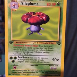 Pokemon vileplume 31/64