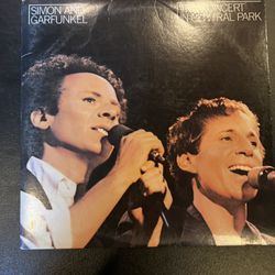 Simon And Garfunkel The Concert In Central Park Vinyl Record