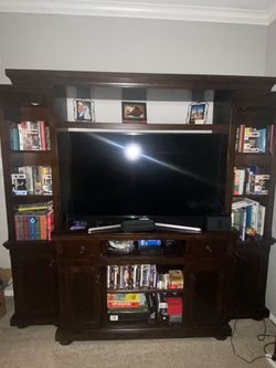 Used Like New TV Wall Unit
