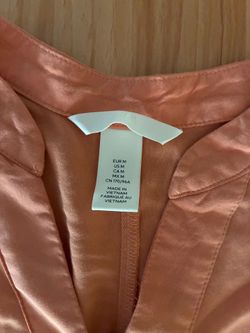 H&M Peach Dress Size M/L