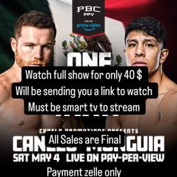 Canelo VS MUNGIA  DAZN PPV TODAY ONLY 35$ 