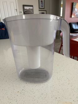 Brita filter water, pitcher