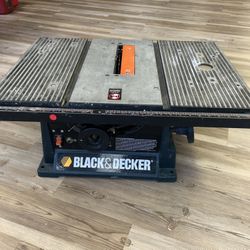 Black & Decker Table Saw – Heavy Duty Benchtop