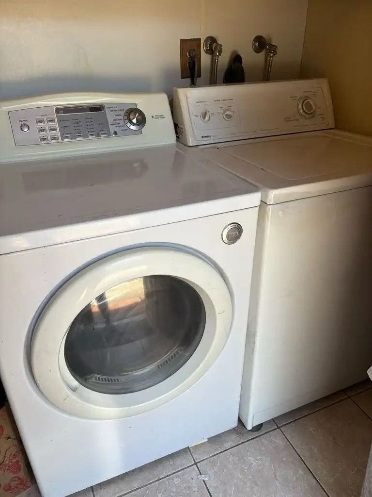 Kenmore washer and LG dryer