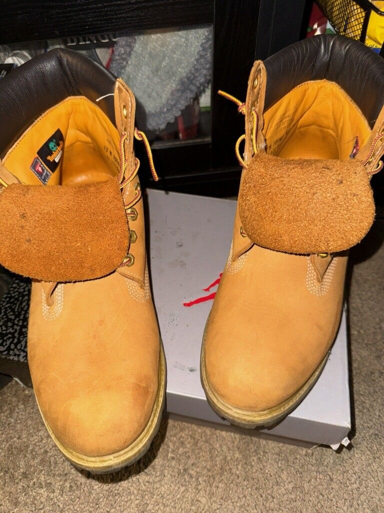 Men's Size 12m Wheat Timberland Boots