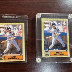 Matt Williams - San Francisco Giants Rookie Card Topps Traded #129