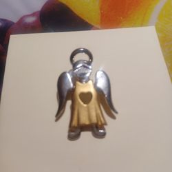 Angel Pin Sterling Silver