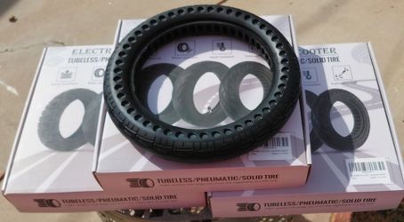 Tire For Electric bikes and scooters  Nedong 14x2.125 is a heavy-duty, airless tire