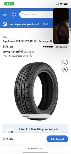 Toyo Proxes A24 P225/55R18 97H Passenger Tire