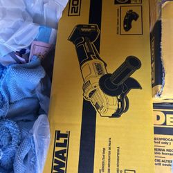 4.5-in 20-volt max Paddle Switch Brushless Cordless Angle grinder