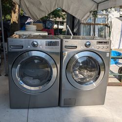 LG WASHER  AND DRYER