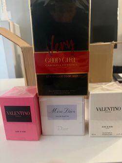 Designer Perfume Bundle – Carolina Herrera, Dior, Valentino