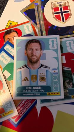 Messi panini sticker 2026