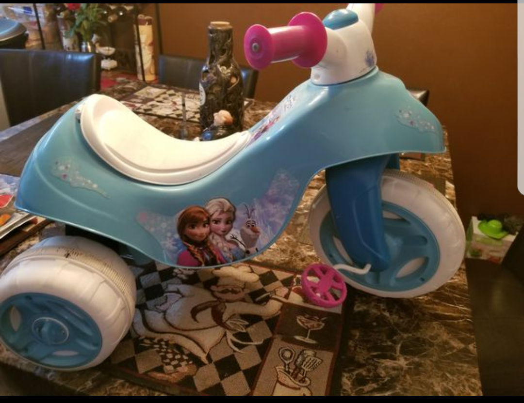 Frozen bike