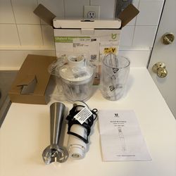 Brand New NIB Utalent Immersion Hand Blender Set 