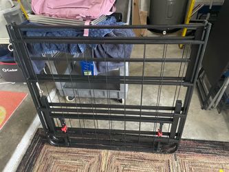 Twin metal bed frame foldable