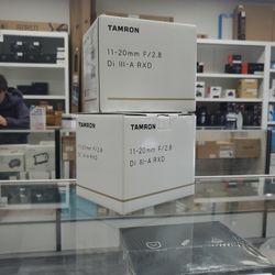 Tamron 11-20mm F2.8 (Sony E/Fujifilm X) *Ends Nov 3rd*