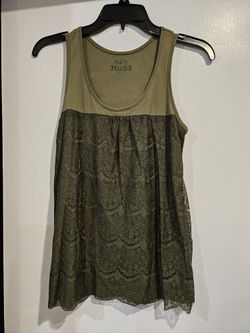 Mudd Green Top Small