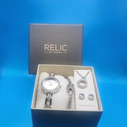 Relic By Fossil Watch Set - Gift Set 