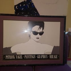 Patrick Nagel Framed Prints