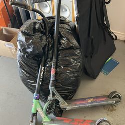 Colt scooters x2 and extra handlebar