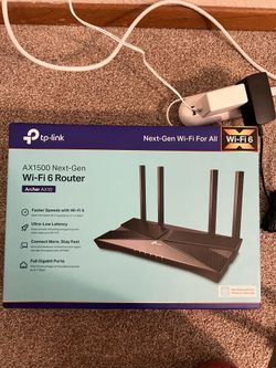 Tp-Link WiFi 6 Router AX1500 *New*