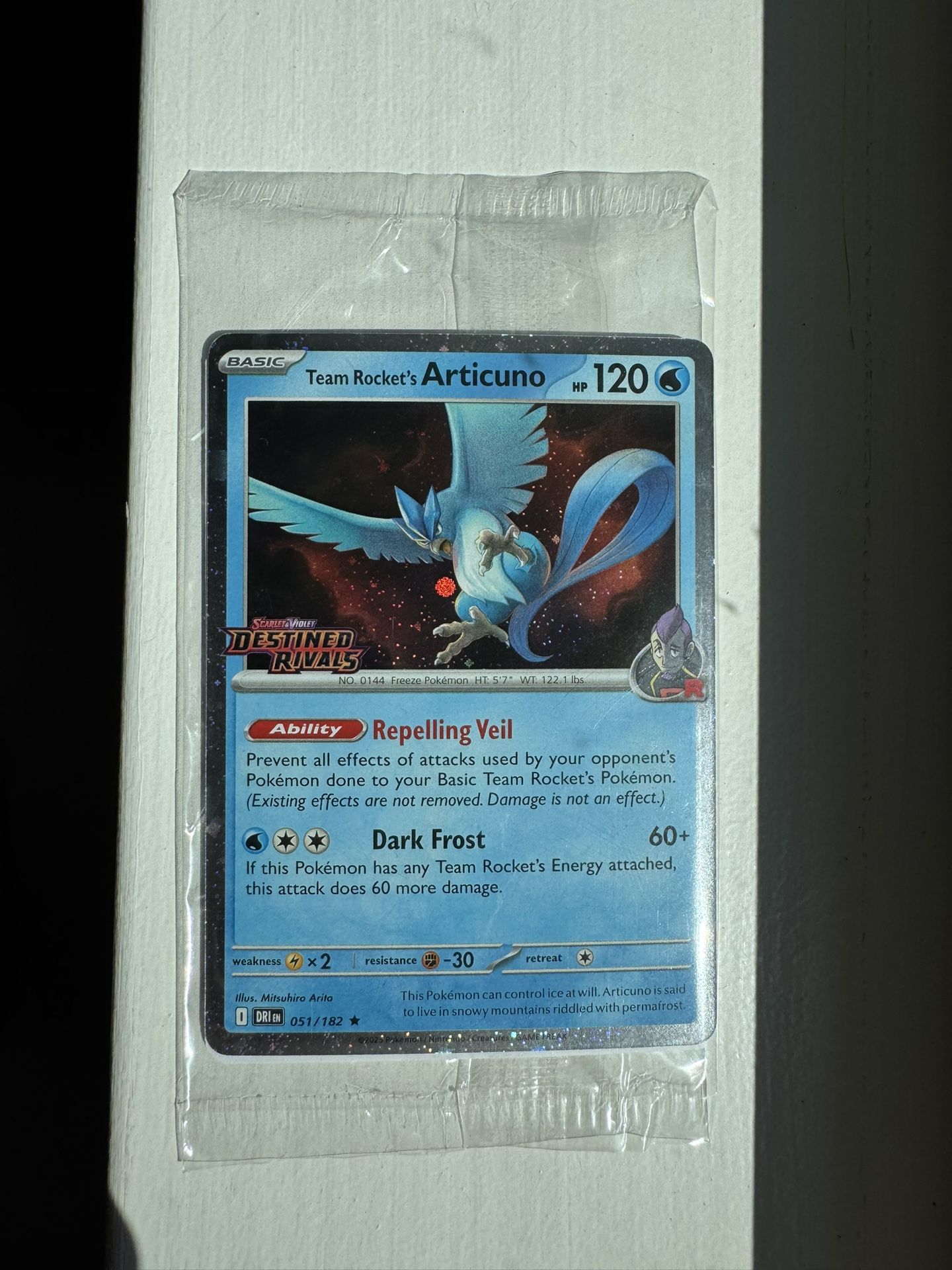 Pokemon Destined Rivals Best Buy Exclusive Promo (Team Rockets Articuno)