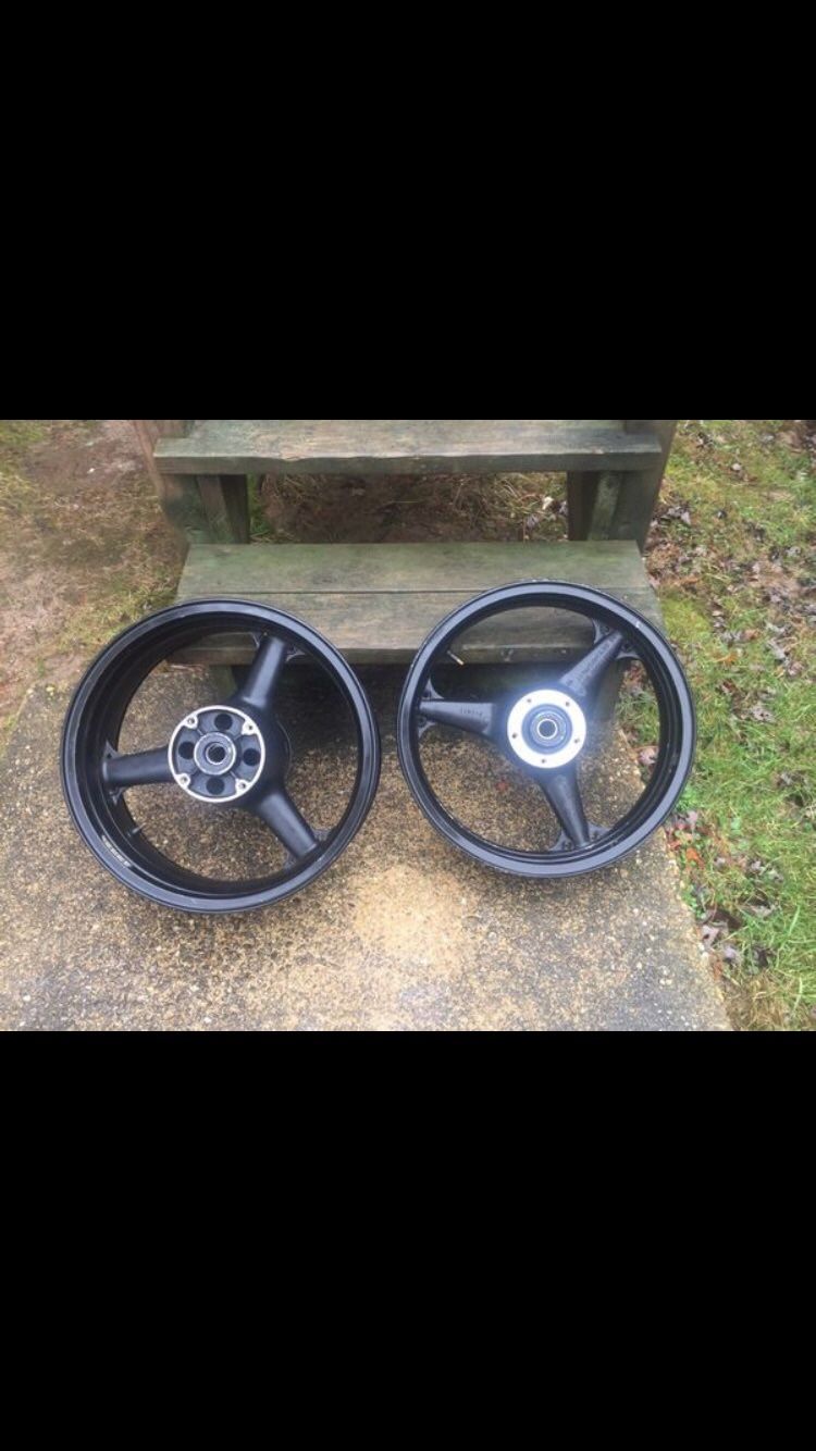 Kawasaki zx6 wheels