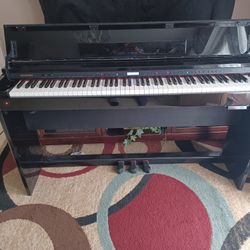 Beautiful Black Digital Suzuki DP-100 Piano For Sale In  Loxahatchee FL.