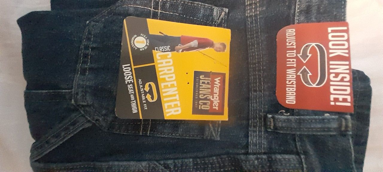 Wrangler T4 Adjustable Waist band New