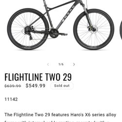Haro Flightline Two 29 FRAME ONLY