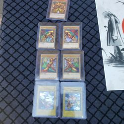 Mine cards are 10/10 no dents no anything just 1 Card goes for $300! To $500!. I have all completed exodia Yu-Gi-Oh Cards for $700 dollars or all you