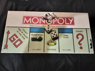 Original Monopoly Antique 35 Years Old