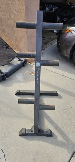 Olympic Weight Plate Tree Storage Rack