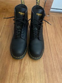 Dr martens steel toe boots