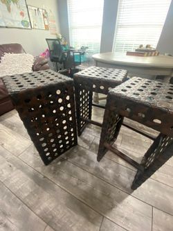 3 stools