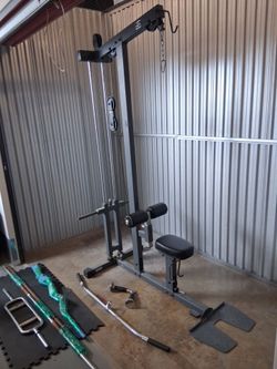 XMARK Premium Lat Pull-Down Machine With Low-Row