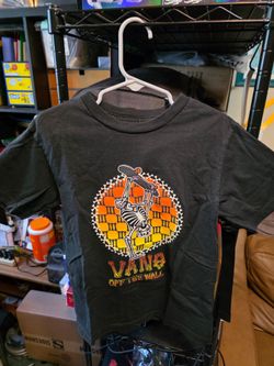 Vans boy tshirt size 5/M
