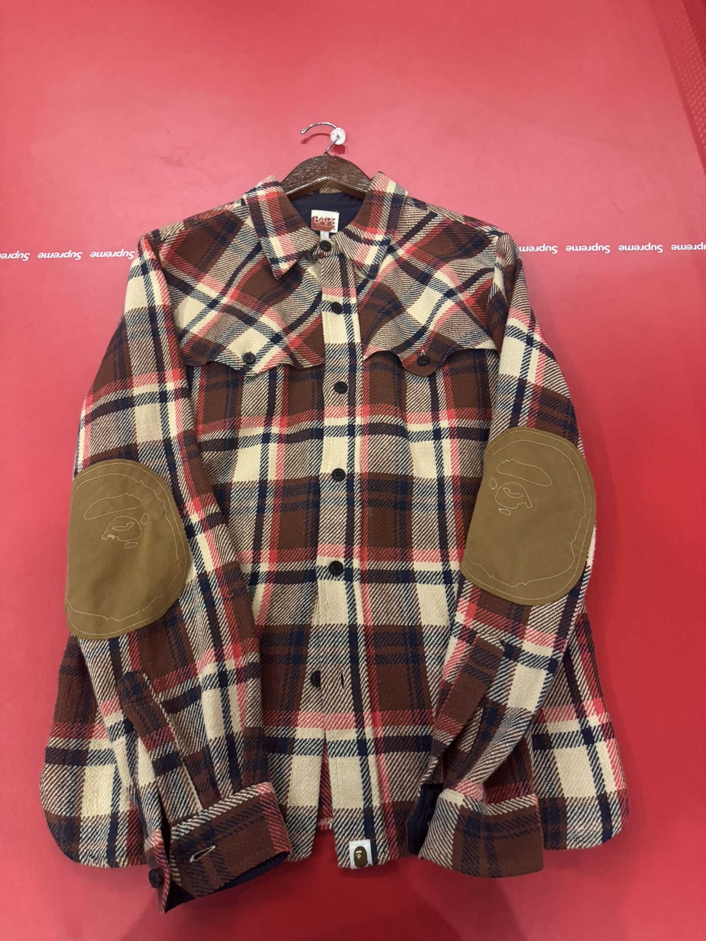 Bape Flannel Size Large