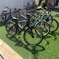 E-bikes, All Need Batteries, Various Models