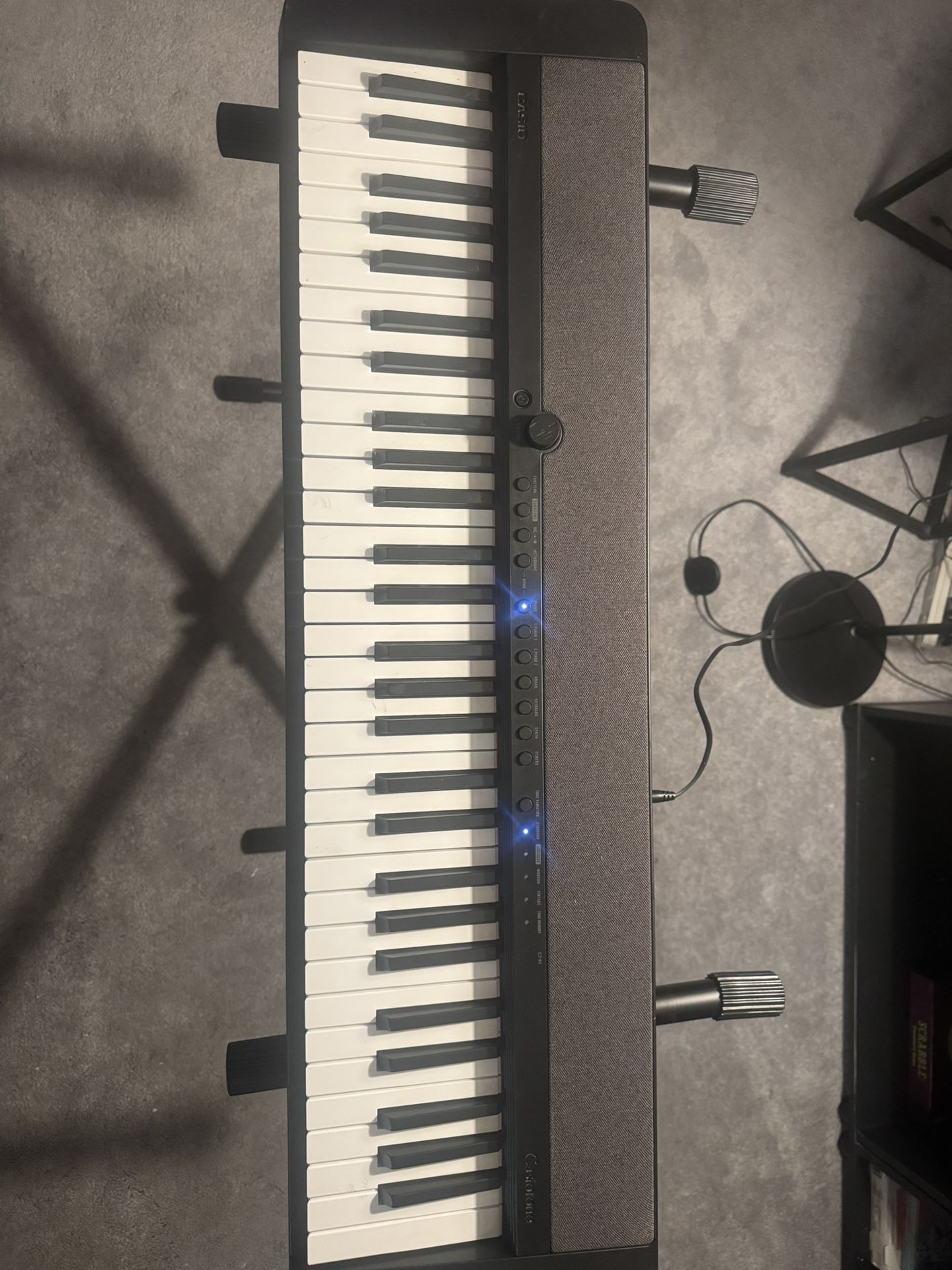 Casio CT-S1 61-Key Digital Piano (Black) + Stand