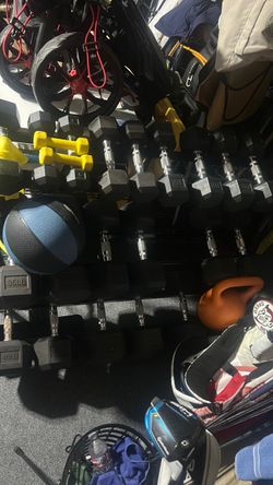 Sets of dumbbells