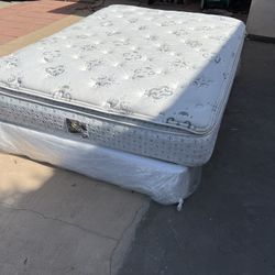 SERTA QUEEN PILLOWTOP MATTRESS ONLY