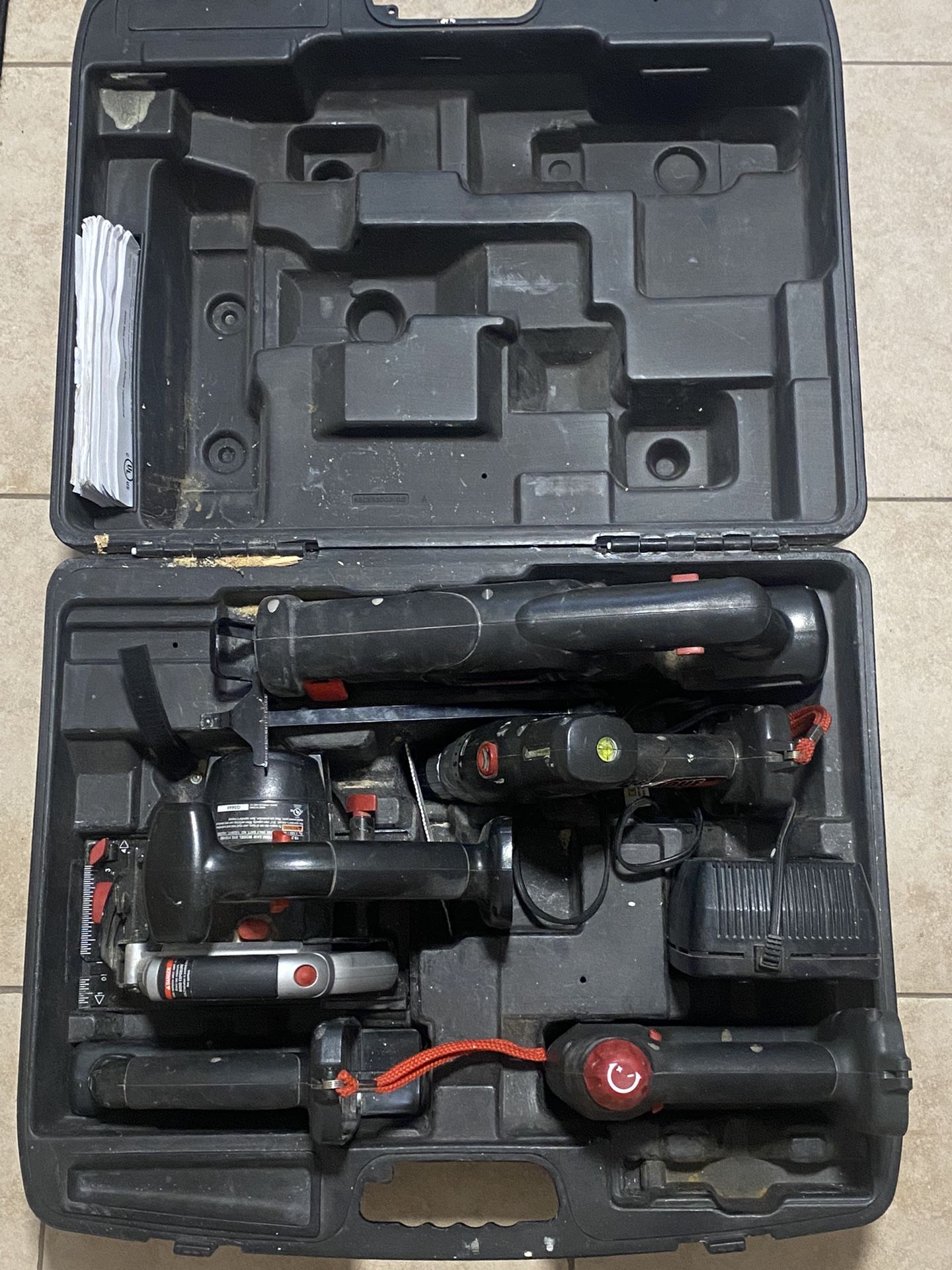 Craftsman 19.2 Volt Tool Kit Combo with Case