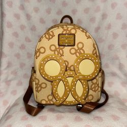 Disneyland Pretzel Loungefly Backpack