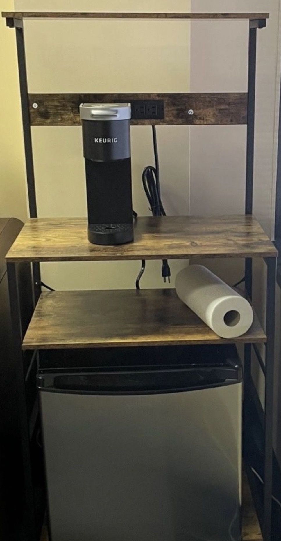 Kitchen Baker’s Rack w/ Power Strip — $50 FIRM