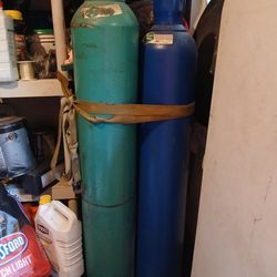 Tankes de venta   75 de argon  y 25 de gas