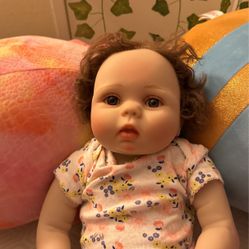 Full Body Vinyl Reborn Baby Girl 