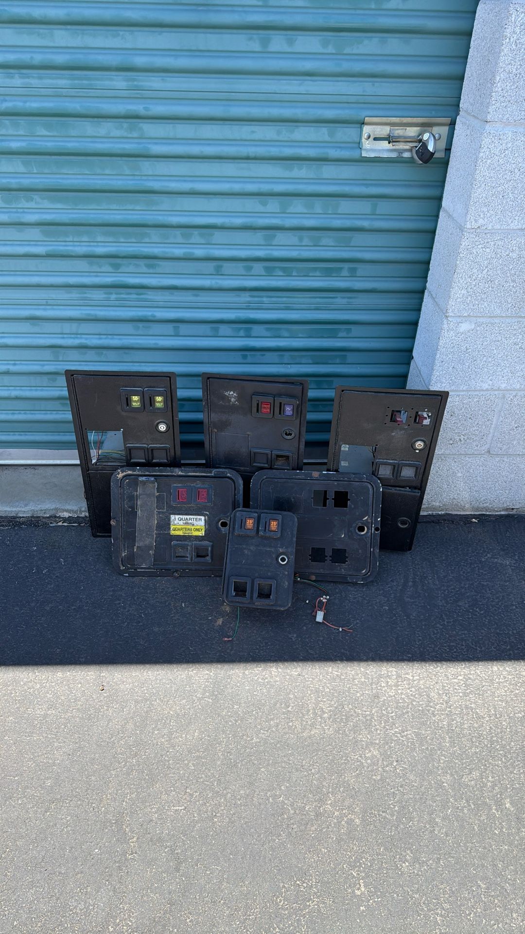 Lot Of Arcade Coin Doors